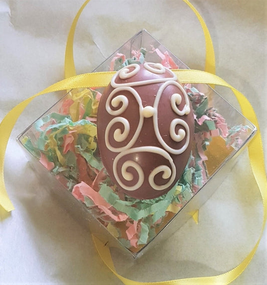 Hop Into Easter with Our Irresistible Caramel Chocolate Egg 🐣🍫