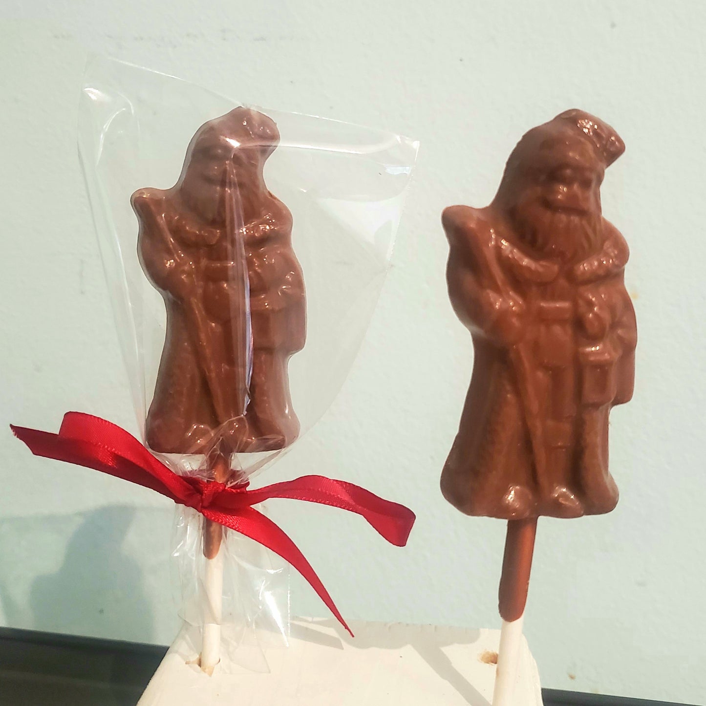 Vegan Santa Lolly