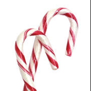 Individual Sweet Organics Peppermint Flavored Organic Candy Cane
