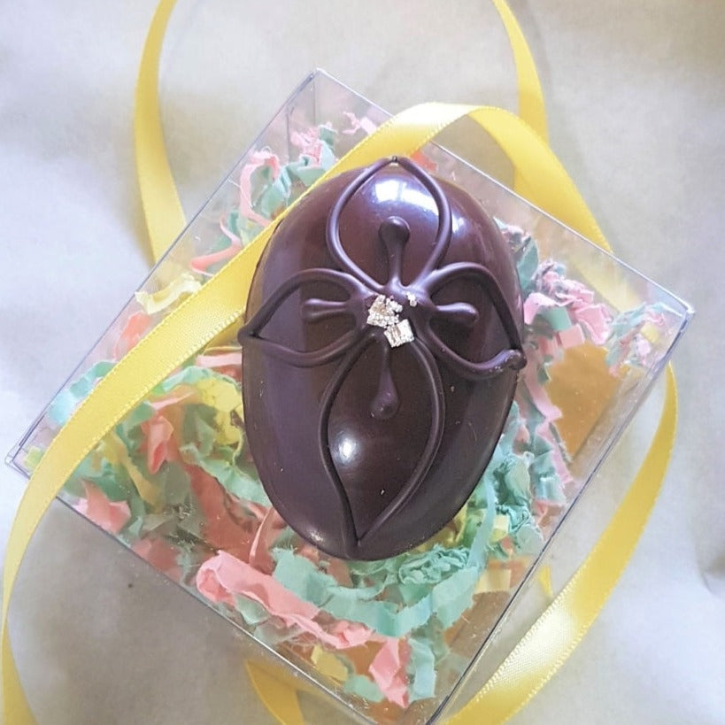 Vegan/ Dairy Free Peanut Butter Dark Chocolate Easter Egg