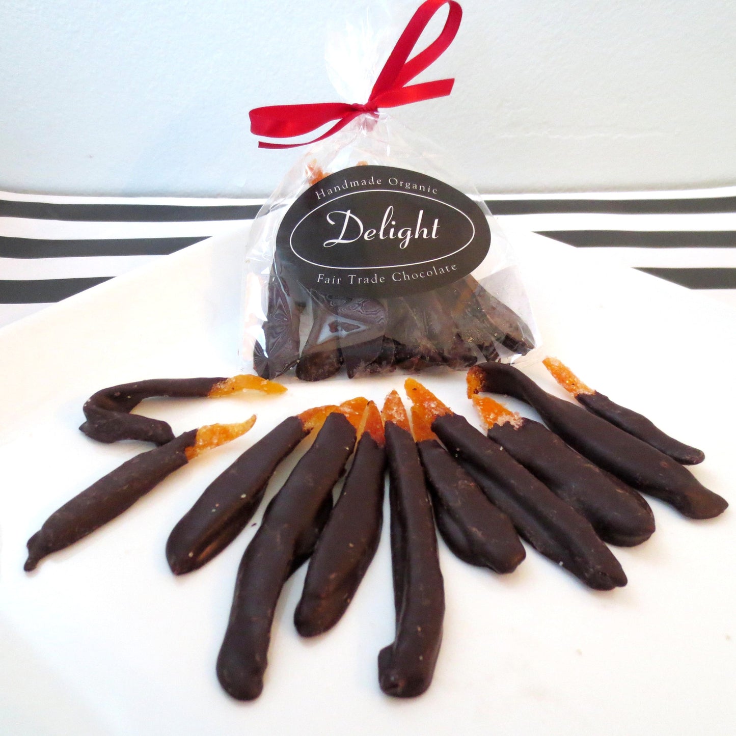 Dark Chocolate Covered Orange Peels