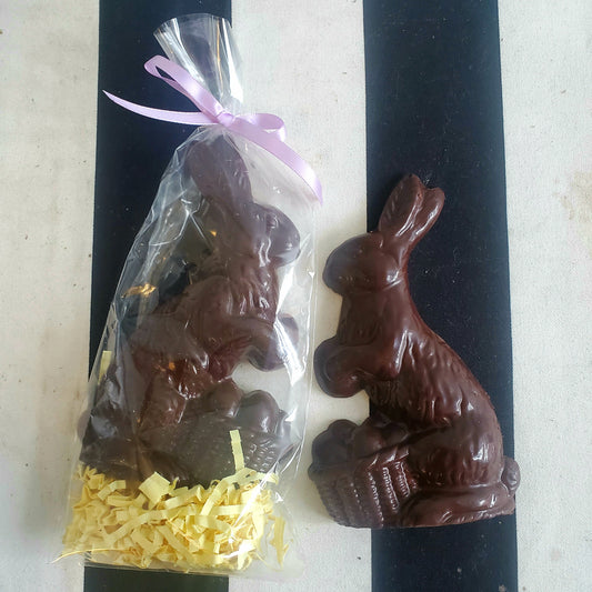 Vegan Bunny with Eggs.