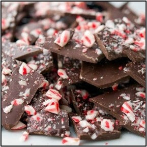 Milk Candy Cane Bark