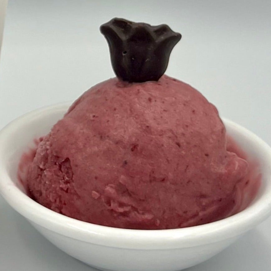 Handmade Blackberry Lavender Ice Cream in Toronto