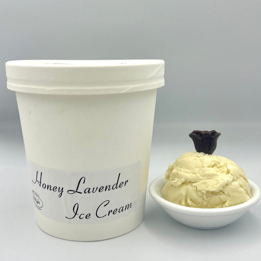 HandMade Honey Lavender Ice Cream in Toronto