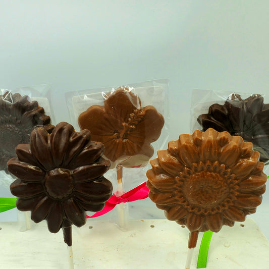 Mother's Day Chocolate Flower Lollies