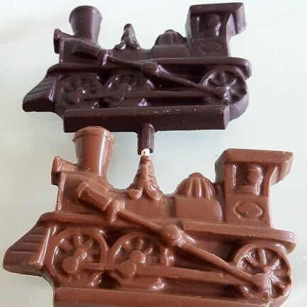 Chocolate Train Lolly